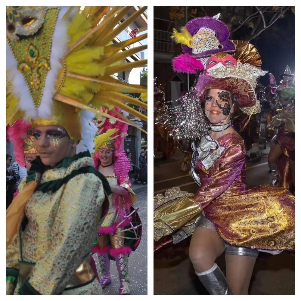 La Tribala i Els Xulos: 2on i 3er premi a la Rua de Carnaval de l'Alt Maresme