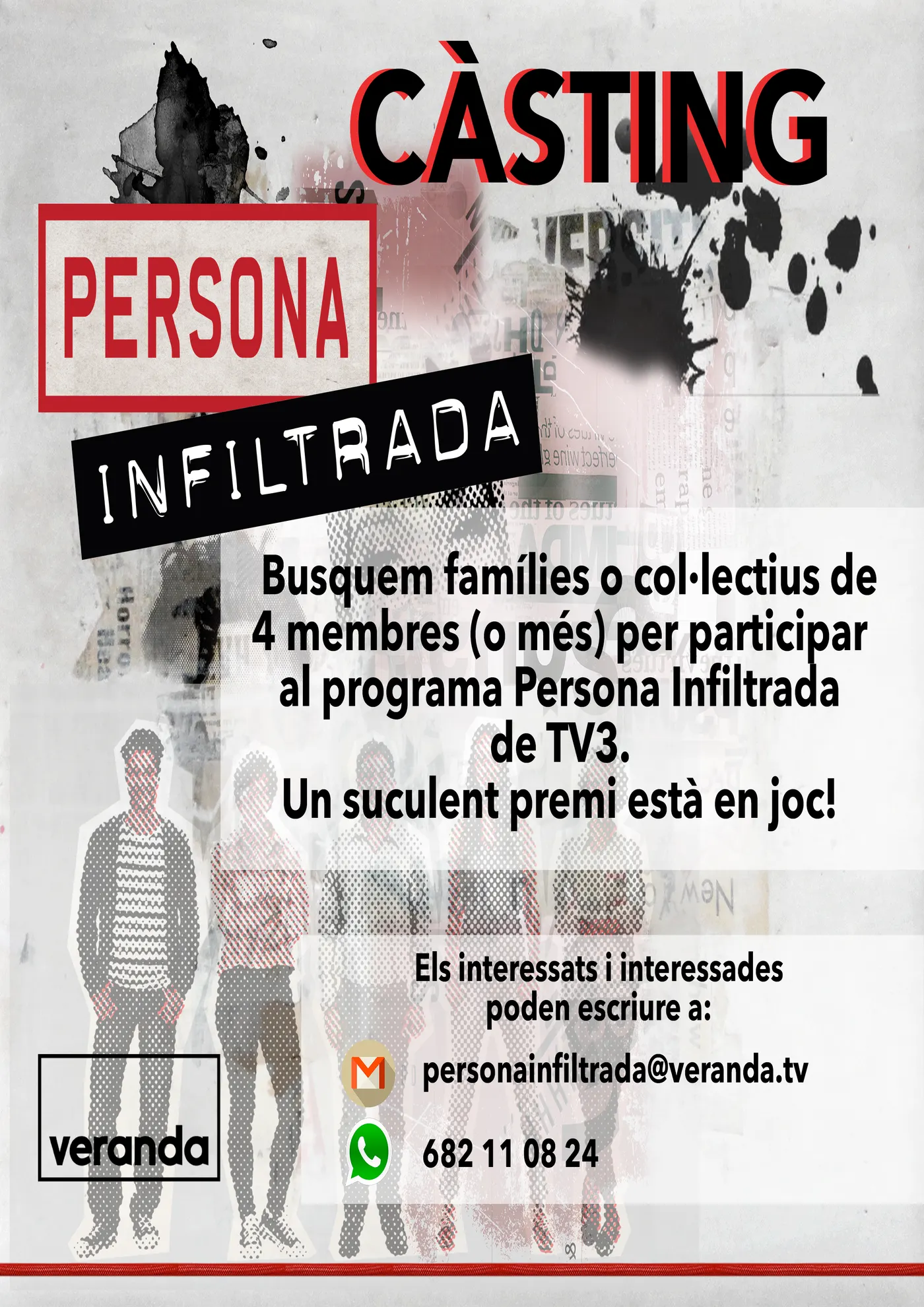 Busquen famílies de Solsona per participar al càsting de la segona temporada del concurs televisiu "Persona infiltrada"
