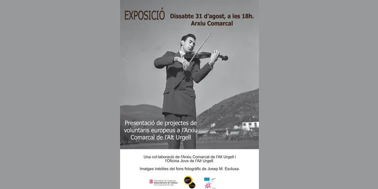 Els voluntaris europeus de l'Oficina Jove de l'Alt Urgell exposen els seus projectes