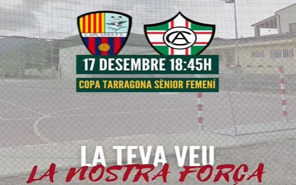 El Catllar Atlètic femení visita al Capçanes aquest dissabte en els quarts de final de la Copa Tarragona