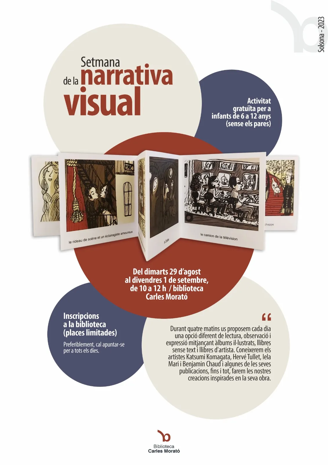 <strong>La Biblioteca Carles Morató organitza la Setmana de la narrativa visual</strong>