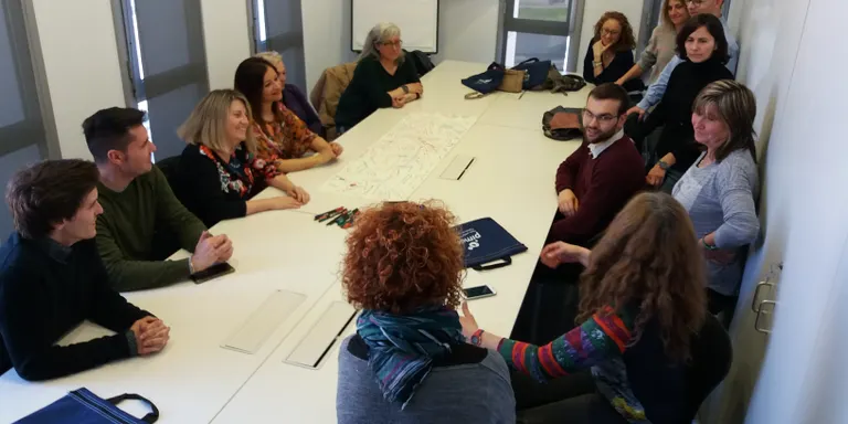 Èxit del curs de resolució de conflictes en forma de 'coffeemap' al Centre Innova