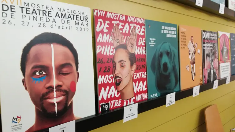 Obertes les votacions populars pel cartell de la XVII Mostra Nacional de Teatre Amateur de Pineda