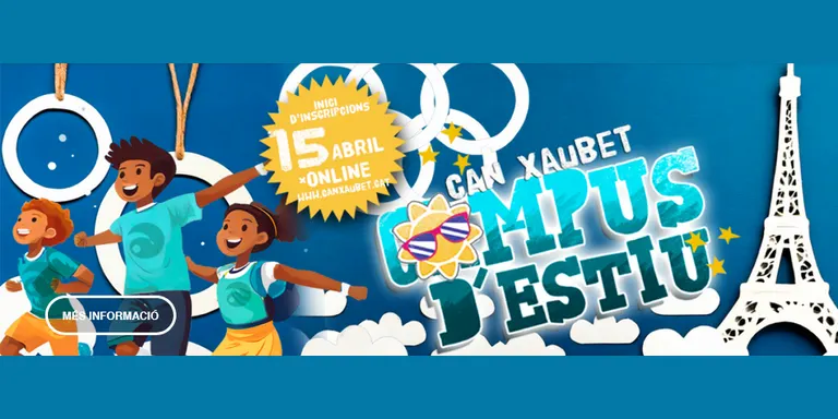 Torna el Campus d'Estiu de Can Xaubet enfocat amb esports i activitats molt diversos