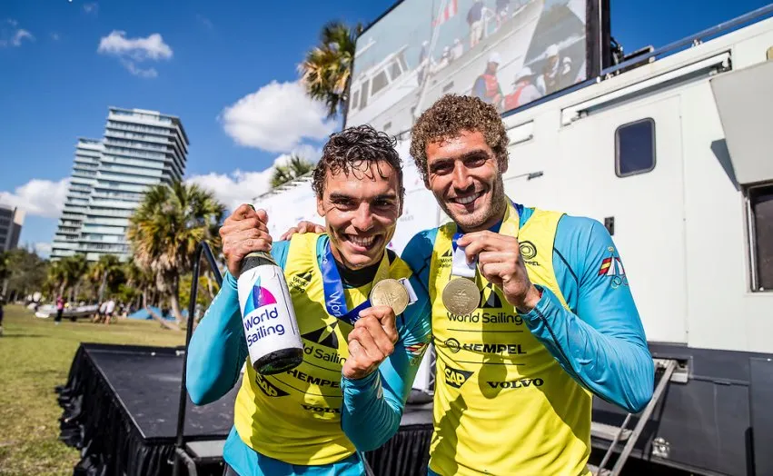 Jordi Xammar, exregatista del Club Nàutic Cambrils, medalla de bronze als Jocs Olímpics de Tòquio