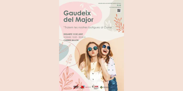 L'UBSU organitza dissabte l'activitat comercial 'Gaudeix del Major'