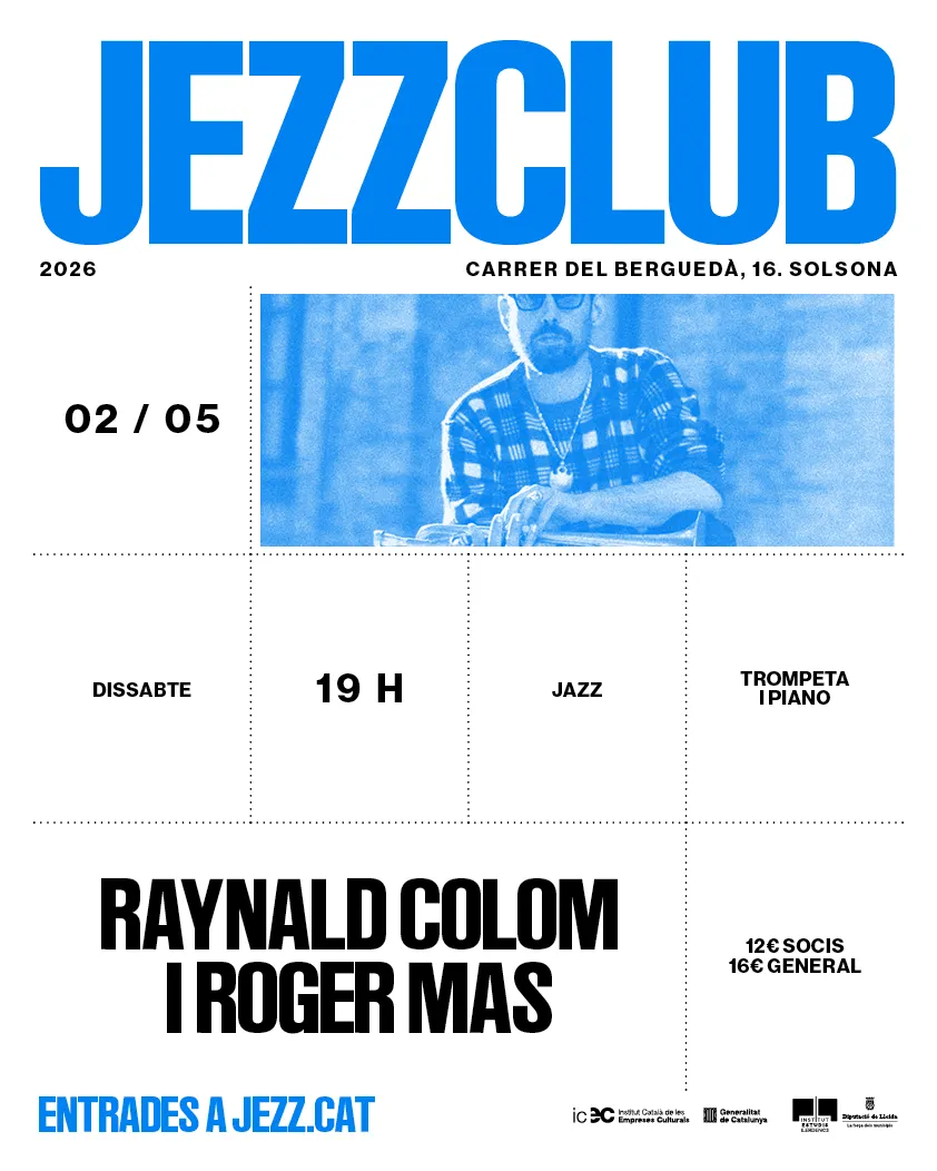 Jezz Club proposa aquest dissabte jazz d’alta volada amb Raynald Colom, fusió d’estils i improvisació