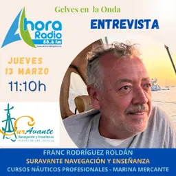 #90 - Suravante presenta sus nuevos cursos de la marina mercante en Ahora Radio - episode art