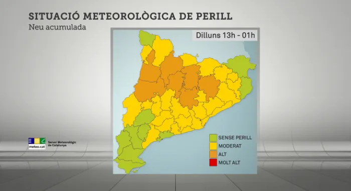 A partir d'avui es preveuen baixes temperatures que s'allargaran, almenys, fins dimecres