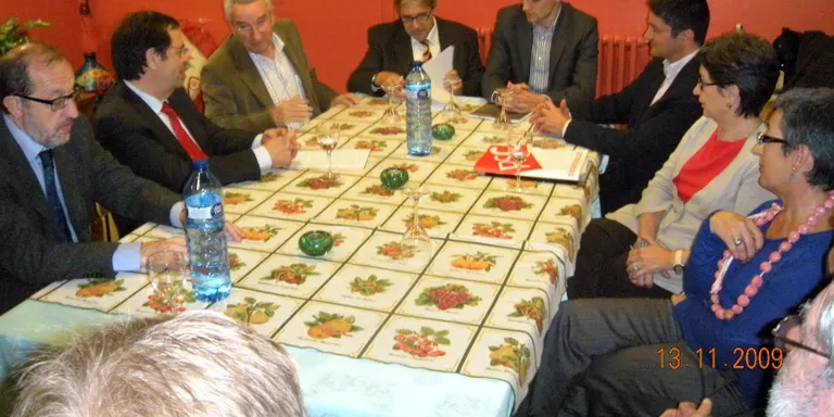 Trobada dels militants socialistes de l'Alt Urgell a Oliana