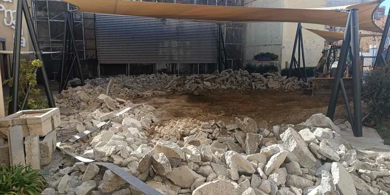 Les obres del pati de Can Comas és previst que acabin a finals de mes
