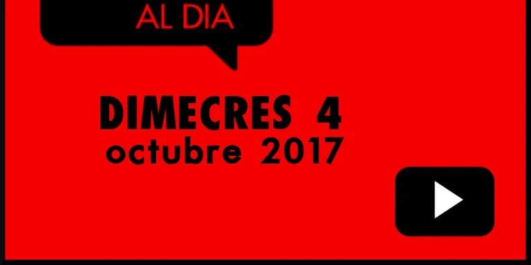 RUBÍ AL DIA dimecres 4 OCTUBRE 2017