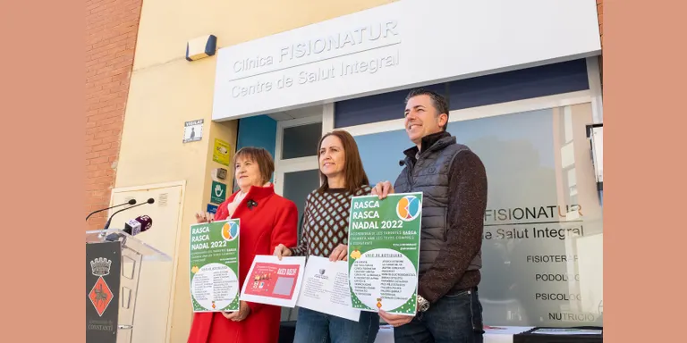 Es presenta la campanya de Nadal als comerços de Constantí