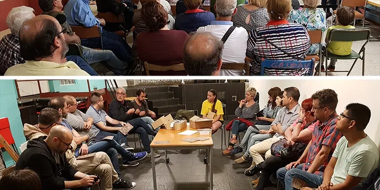 Trobades a favor i en contra de la reforma del Parc de Ca n’Oriol