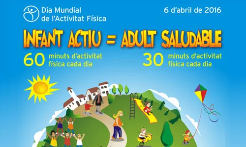 L'Escola Pau Claris s'adhereix al Dia Mundial de l'Activitat Física