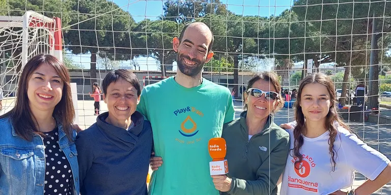 Festa esportiva per a la inclusió a l'escola Antoni Doltra