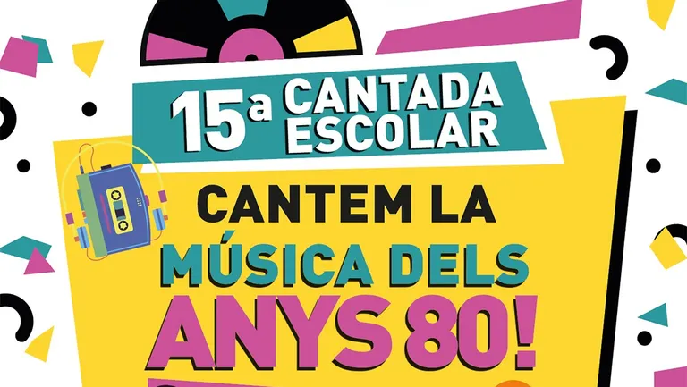 La 15ena Cantada Escolar està dedicada als clàssics dels anys 80