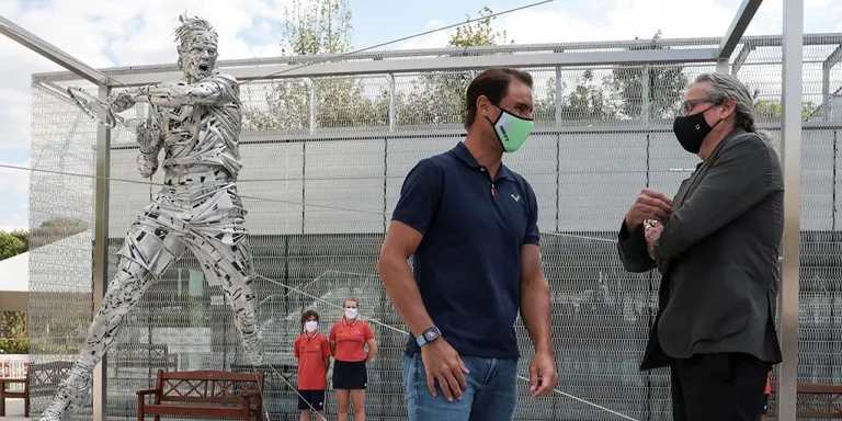 Jordi Díez habla en COPE Utrera del monumento que Roland Garros le ha dedicado a Rafa Nadal