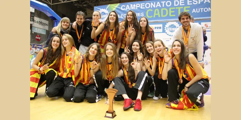 La urgellenca Anna Palma, bronze amb Catalunya al campionat estatal cadet de bàsquet