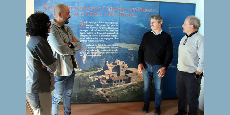 S’obre al públic l’espai rehabilitat que ocupava el restaurant de la Mola