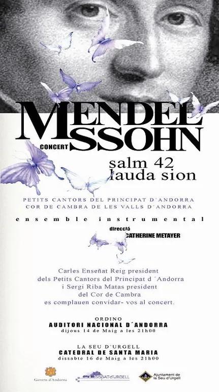 El Cor de Petits Cantors i el Cor de Cambra de les Valls d'Andorra ofereixen un concert a la Catedral