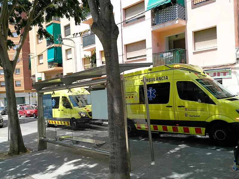 Un atropellament a Ca n'Oriol deixa una dona ferida