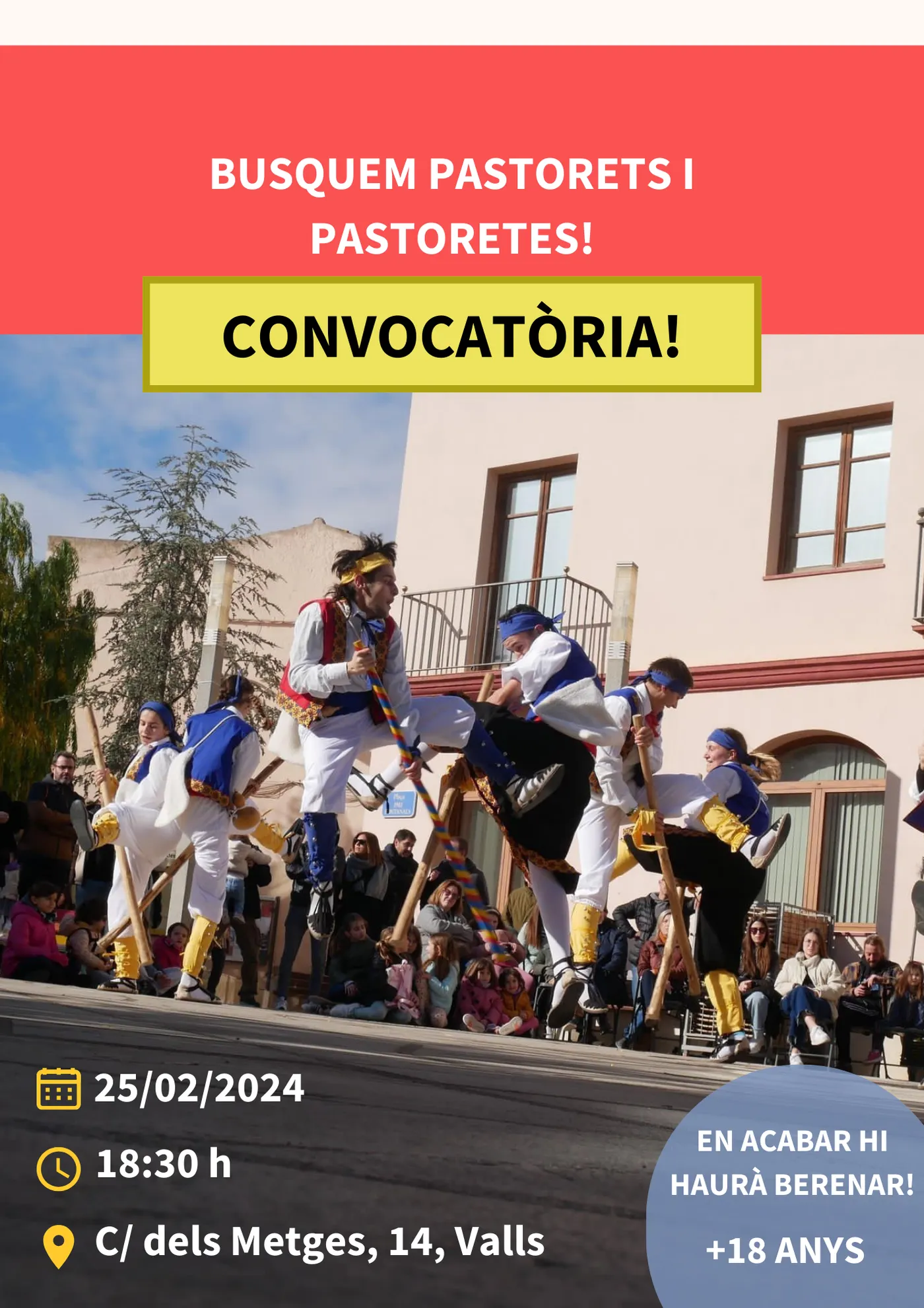 El Ball de Pastorets busca incorporar nous balladors i balladores