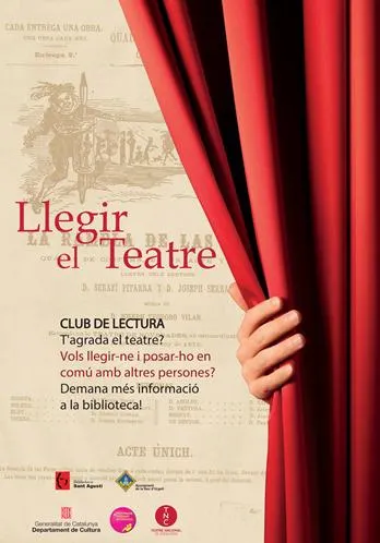 La Biblioteca Sant Agustí proposa un club de lectura de teatre