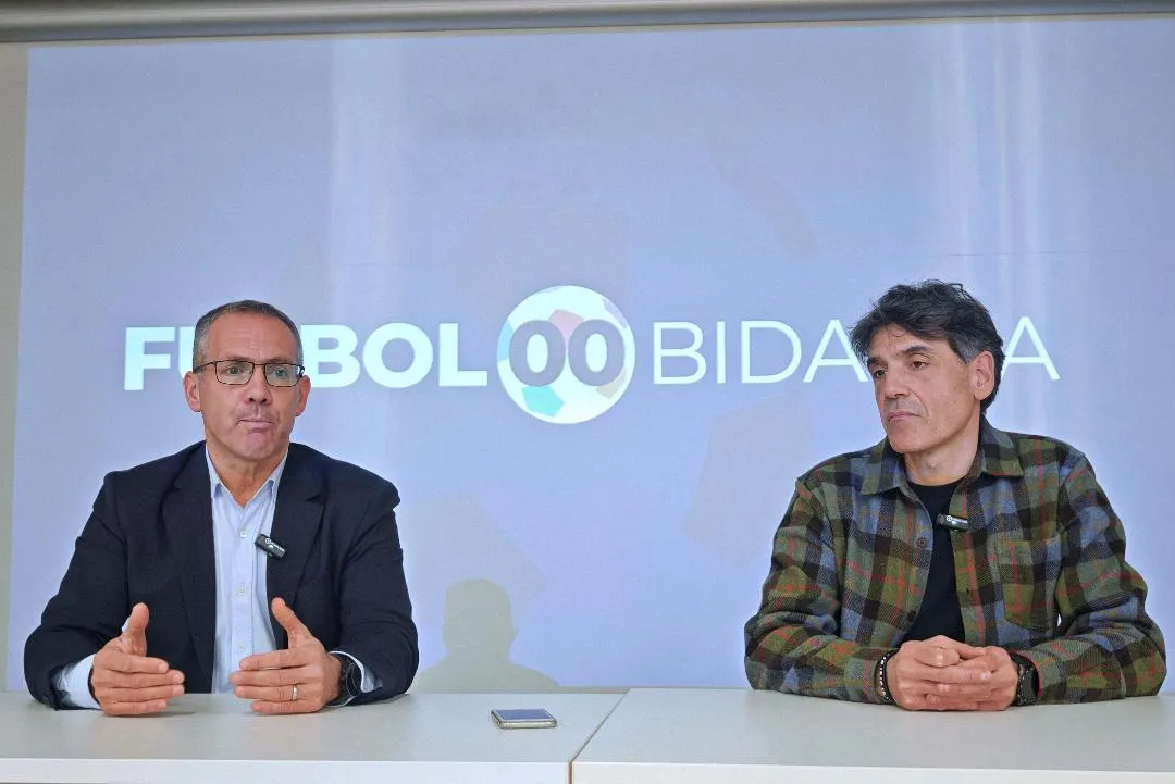 FÚTBOL 00 SE PRESENTA EN EL BIDASOA PARA PROMOVER UN FÚTBOL BASE SIN VIOLENCIA Y CON VALORES