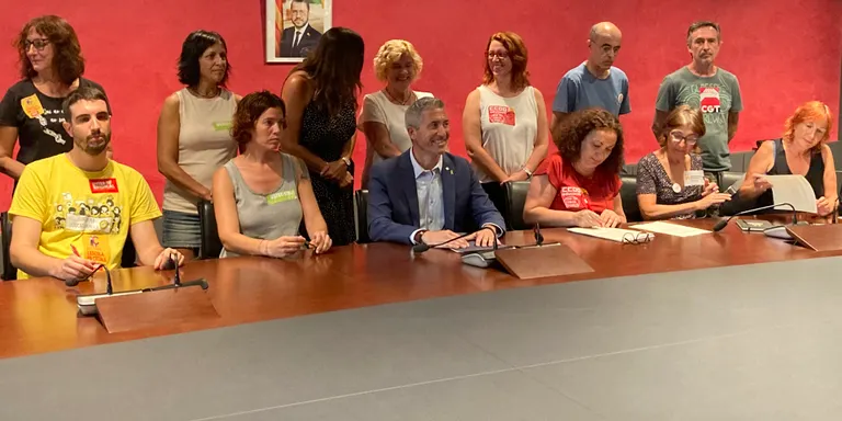 Educació i sindicats arriben a un acord per començar el curs sense vagues