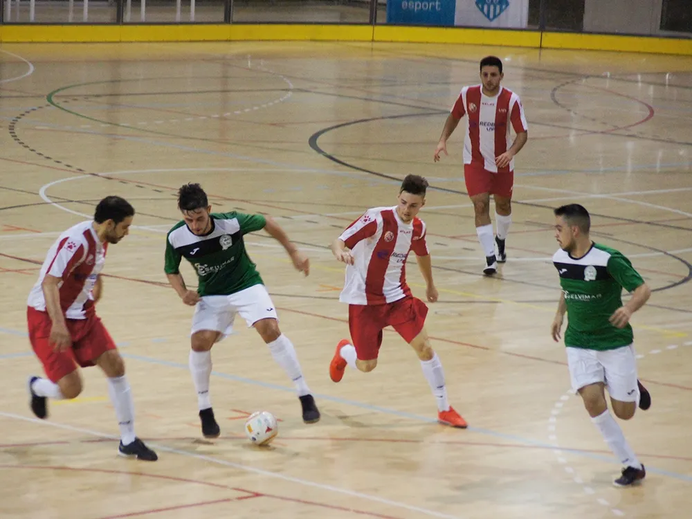 Primera derrota en lliga de l'Esportiu masculí