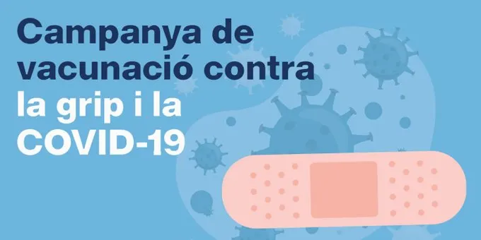 Inici de la campanya de vacunació contra la grip i la Covid-19