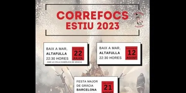 Els Diables d'Altafulla estrenen temporada aquest dissabte amb un correfoc a Baix a Mar