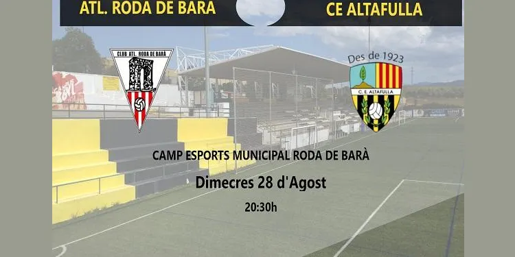 El CE Altafulla visita al Roda de Berà en un nou test de pretemporada