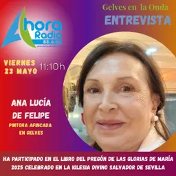 #131 - Hoy charlamos con Ana Lucía de Felipe, pintora afincada en Gelves - episode art