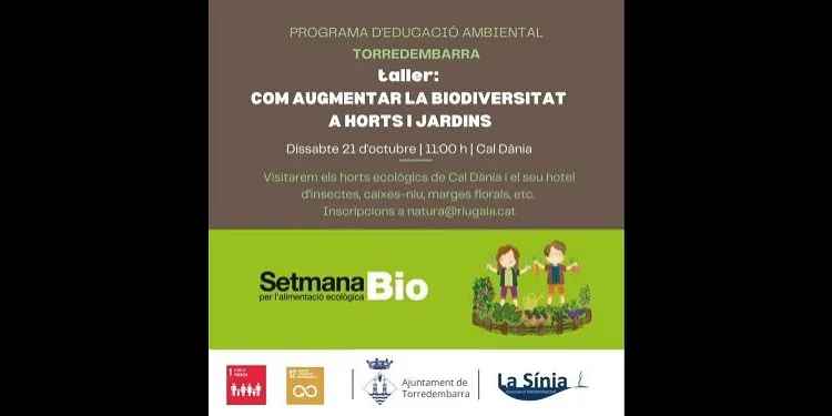Torredembarra participa en la Setmana Bio amb activitats per donar a conèixer la producció i l'alimentació ecològiques