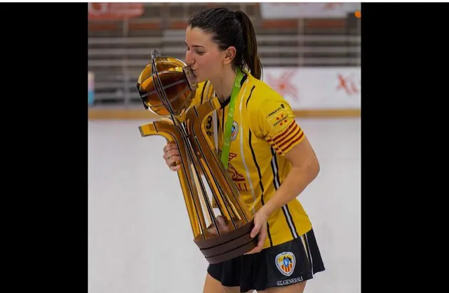 Laura Puigdueta es proclama campiona de la Lliga Europea d'hoquei patins amb el Palau de Plegamans per segon any consecutiu