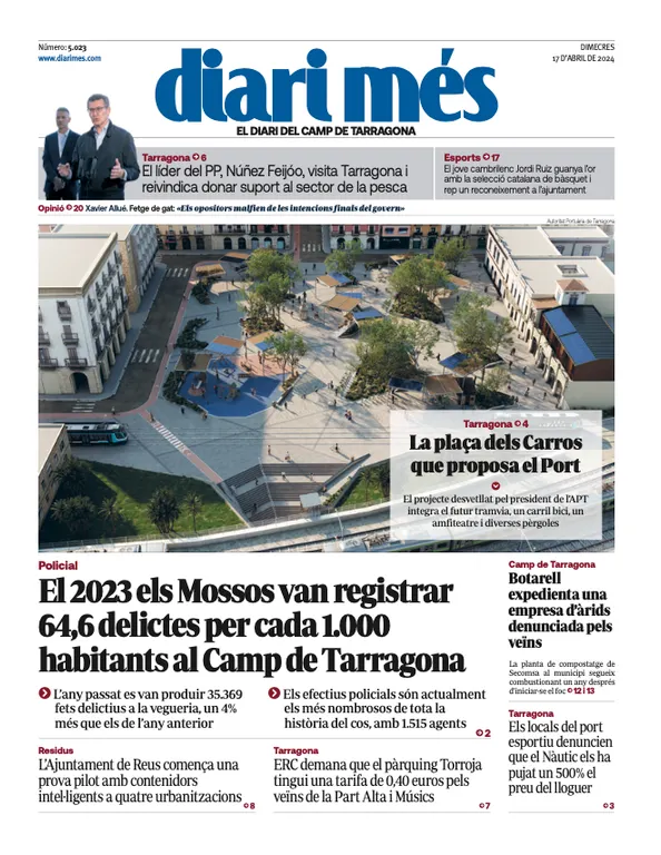 Cop d'ull als diaris d'aquest dimecres 17 d'abril