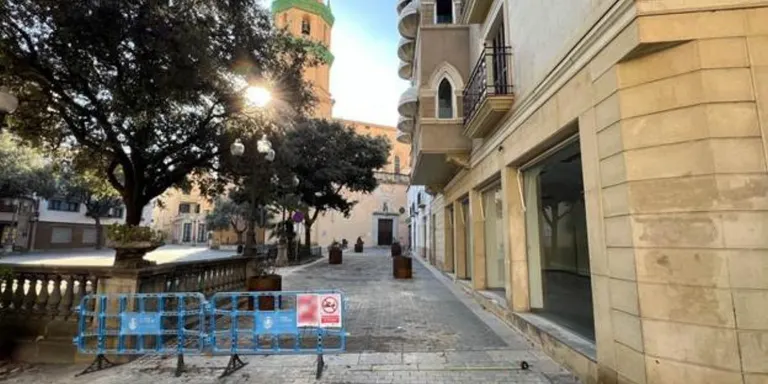 Les obres d’entrada a la plaça de l’Església ja han finalitzat