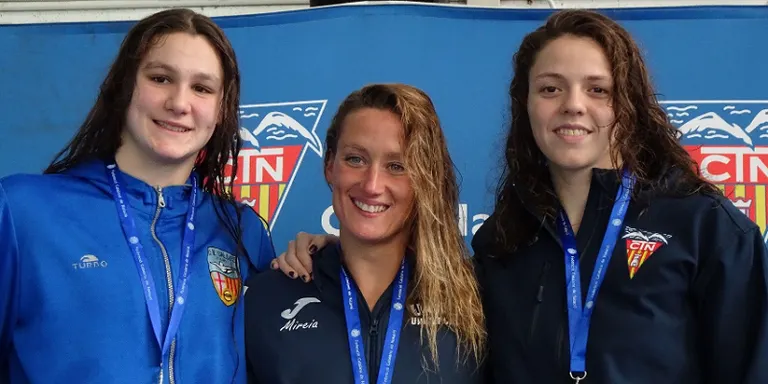 Quatre medalles pel CN Caldes a l'OPEN de Natació de Terrassa