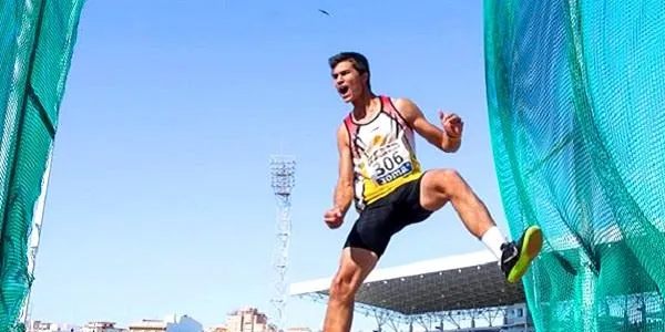 El torrenc Aaron Solà aconsegueix el passi a la final del Festival Olímpic de la Joventut Europea en llançament de disc
