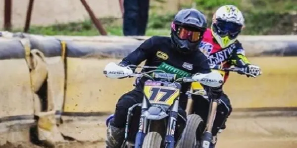 Gerard Bailo es queda a un pas del podi en el Campionat del Món de Dirt Track