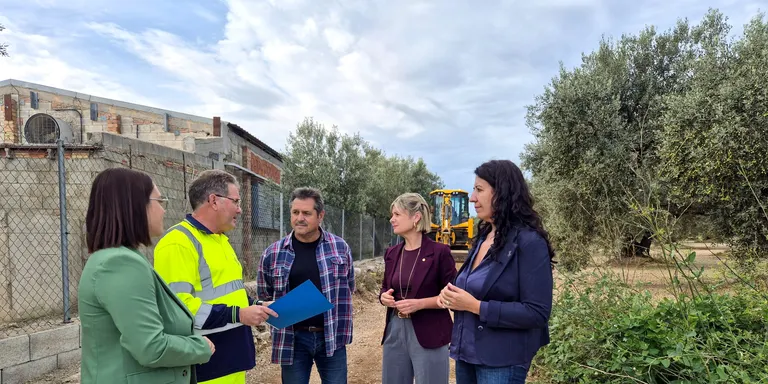 La Diputació de Tarragona ajuda a restituir una trentena de camins malmesos per les pluges al Montsià