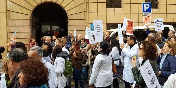 La sanitat concertada continua les protestes i se senten “exclosos” dels acords que ha assolit la sanitat pública amb l'ICS