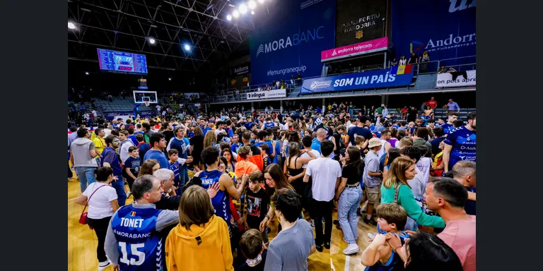 La Bombonera no falla malgrat el descens del MoraBanc Andorra