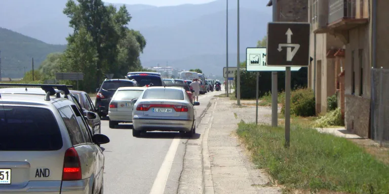 Restablert el trànsit a la C-14 i a la N-260 després de l'accident mortal
