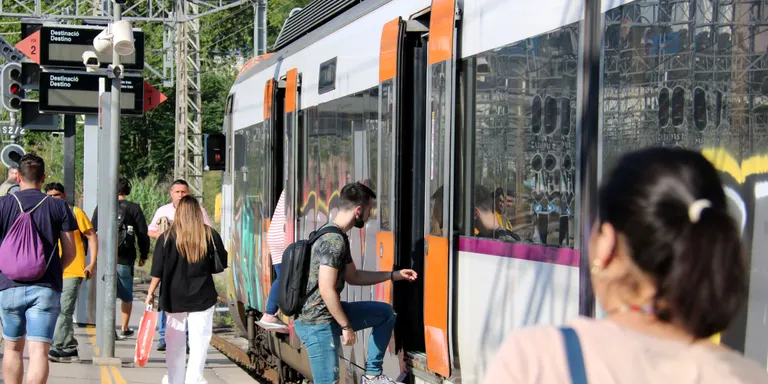 Pocs usuaris en la represa de la normalitat del servei a Rodalies