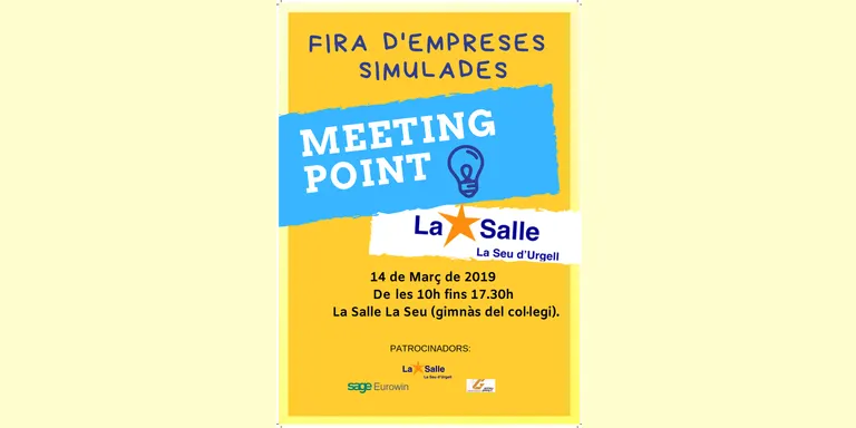 La Salle organitza el 1r Meeting Point d’Empreses Simulades