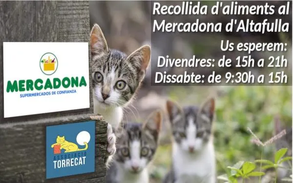 L'associació Torrecat organitza una recollida de pinso solidària