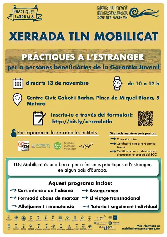 El programa MobiliCAT facilita als joves fer pràctiques a països de la Unió Europea